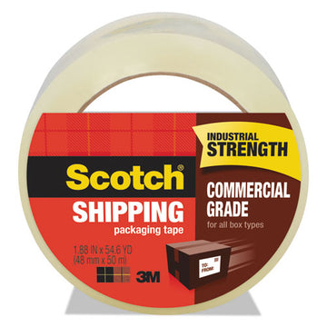 Scotch® 3750 Commercial Grade Packaging Tape, 3" Core, 1.88" X 54.6 Yds, Clear freeshipping - TVN Wholesale